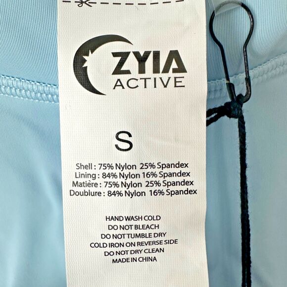 Nwt Zyia Active Maya Blue Grand Slam Active Skirt Womens Small - Picture 5 of 5